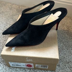 Brand new Christian Louboutin Mule heels